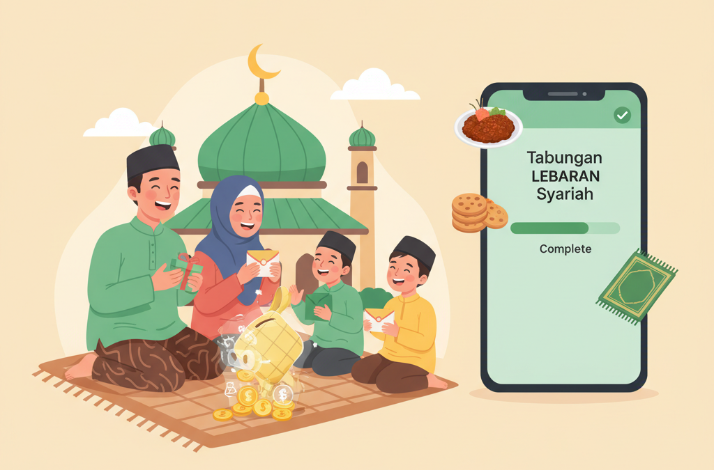 Idul Fitri Bebas Pusing Wujudkan dengan Tabungan Paket Lebaran Syariah Pertama di Indonesia!